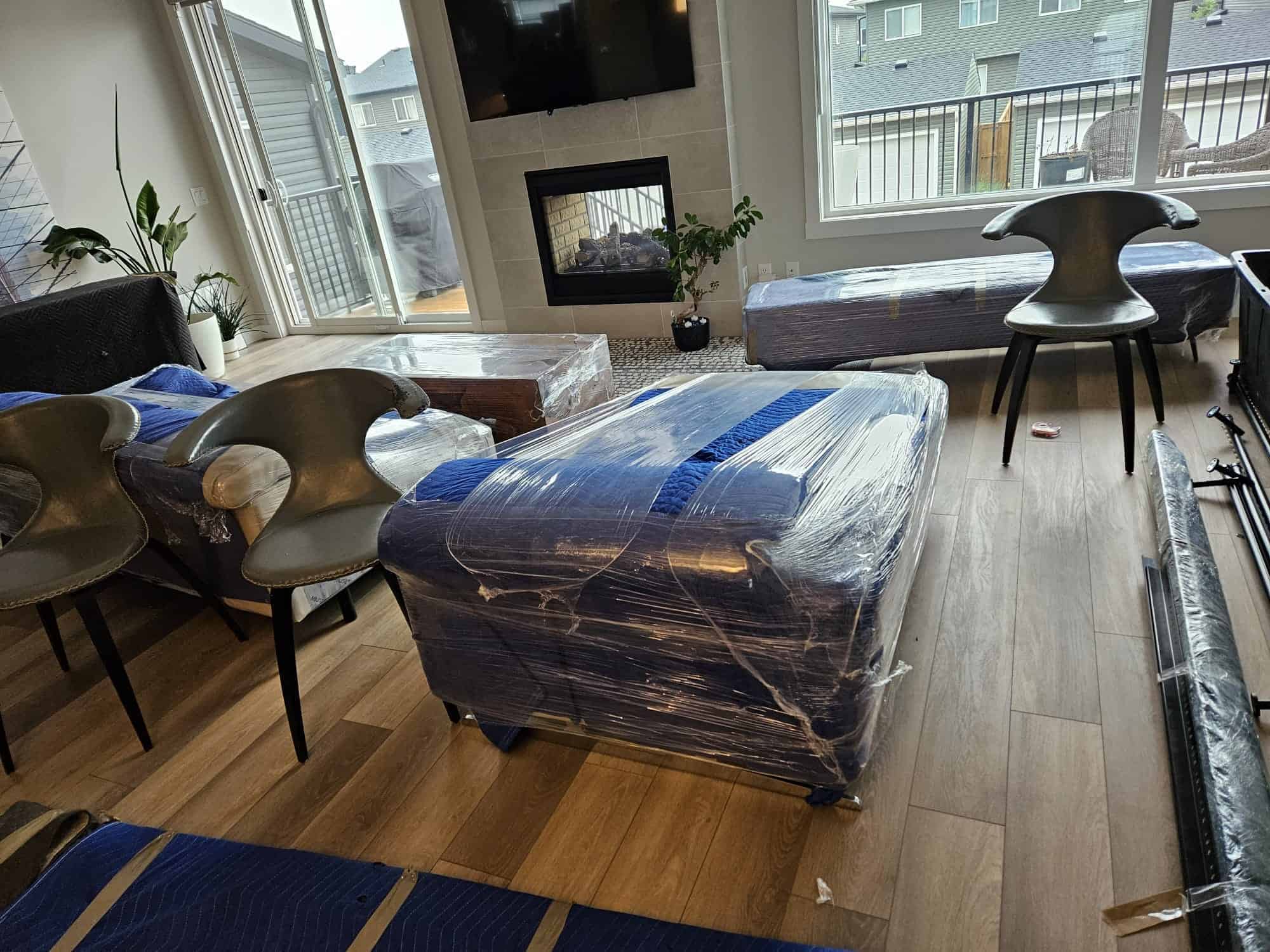 Commercial office and home furniture setup