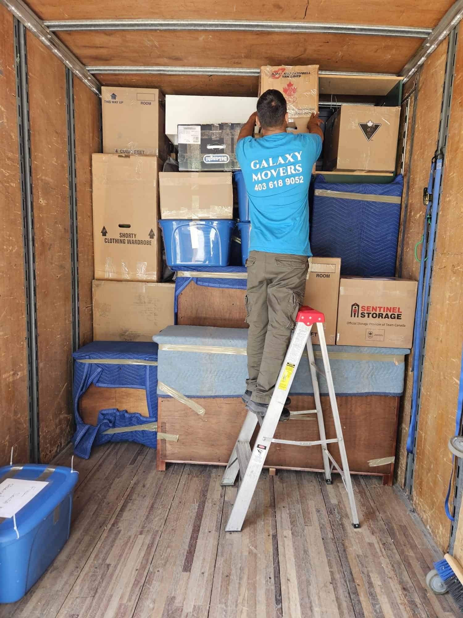 Protected item handling for a long distance move