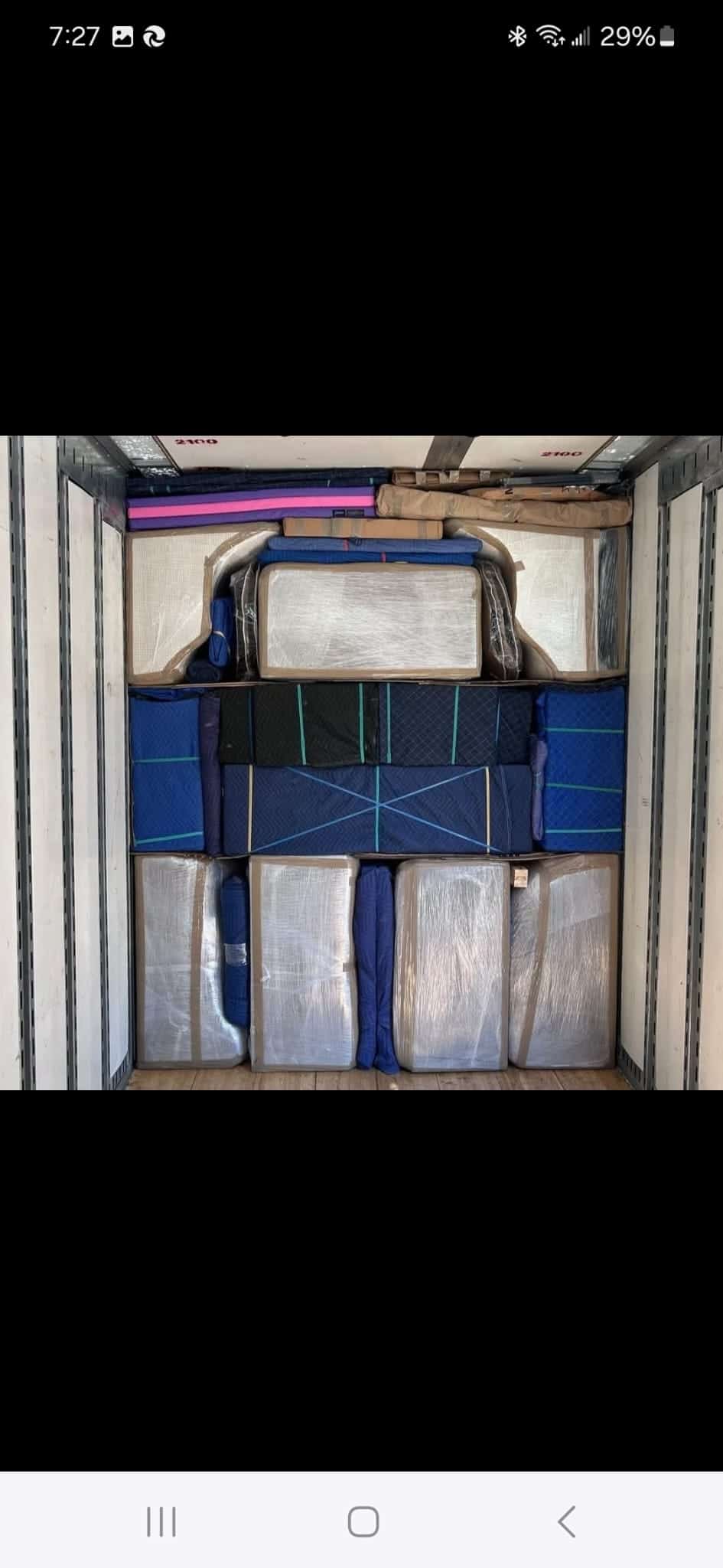 Moving supplies and equipment in Coaldale