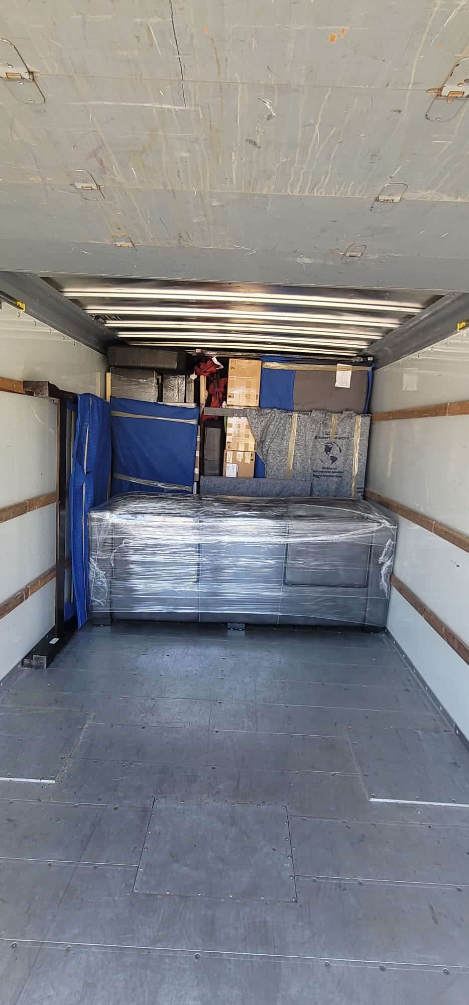 Residential moving project in Cochrane