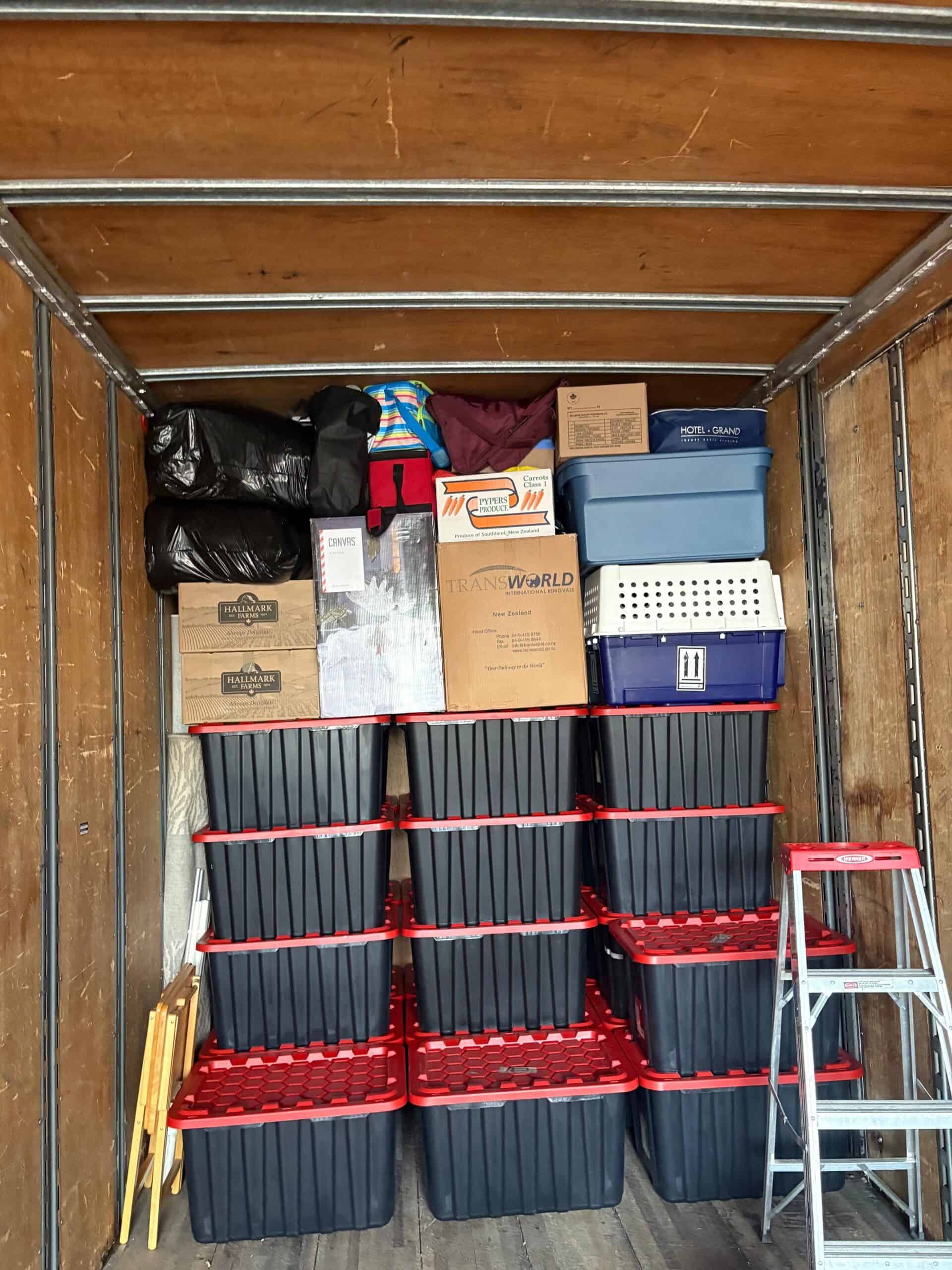 Moving supplies and storage containers