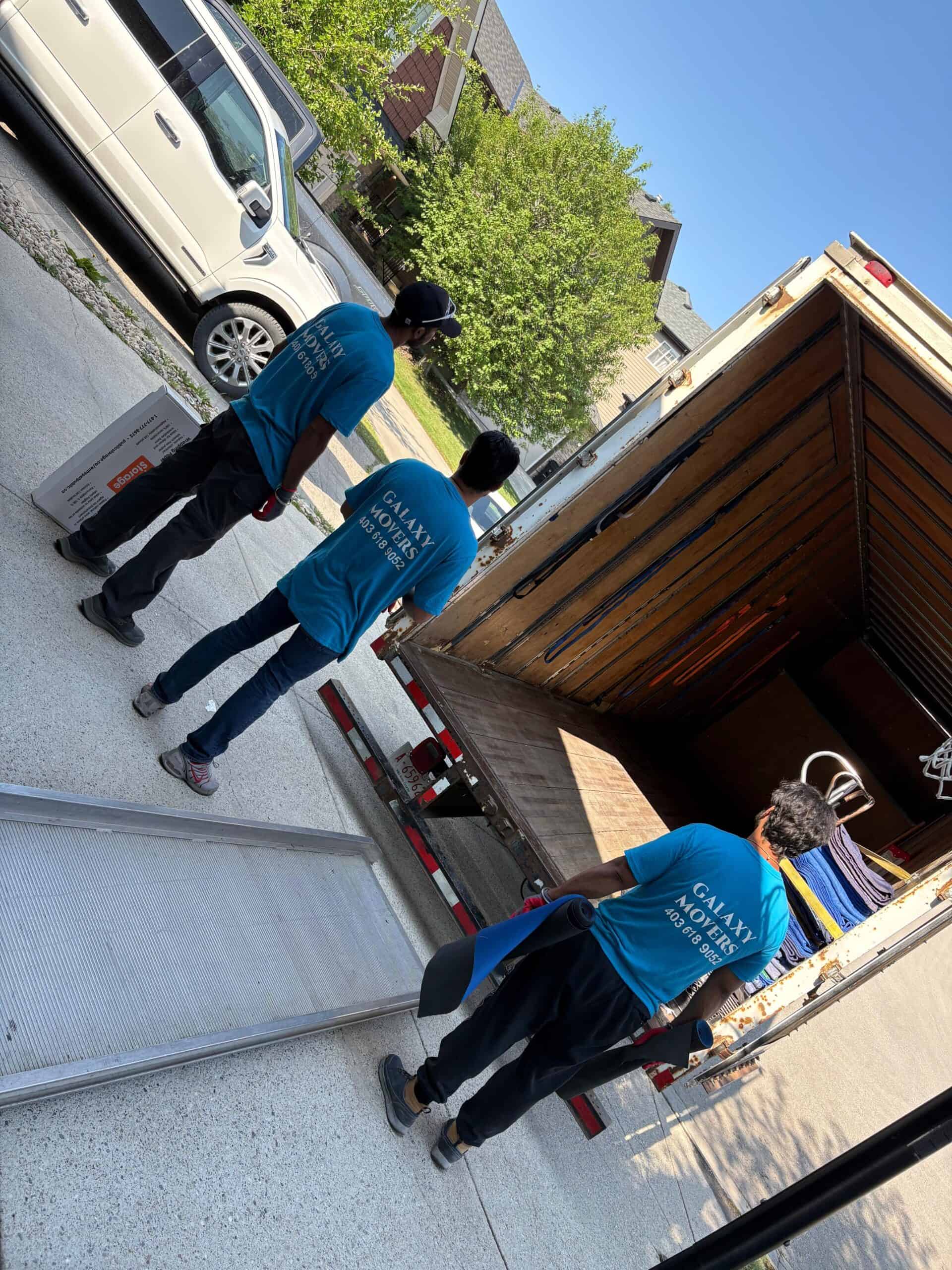 Residential moving services in St. Albert