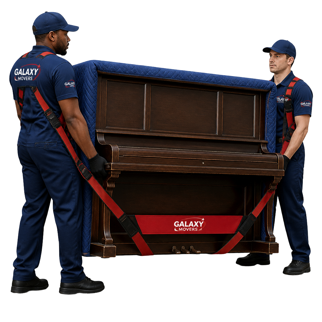 Professional piano moving services